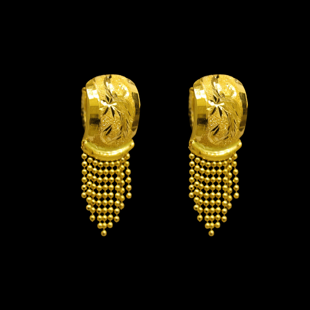 21K Gold Earrings   