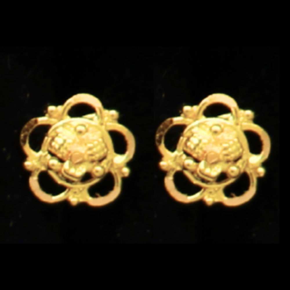22K Gold Earrings      