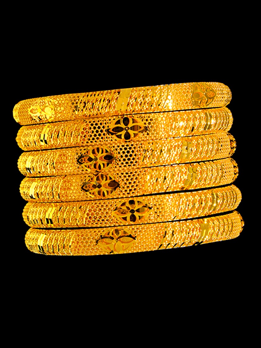 21K Gold Bangle Sets (L)