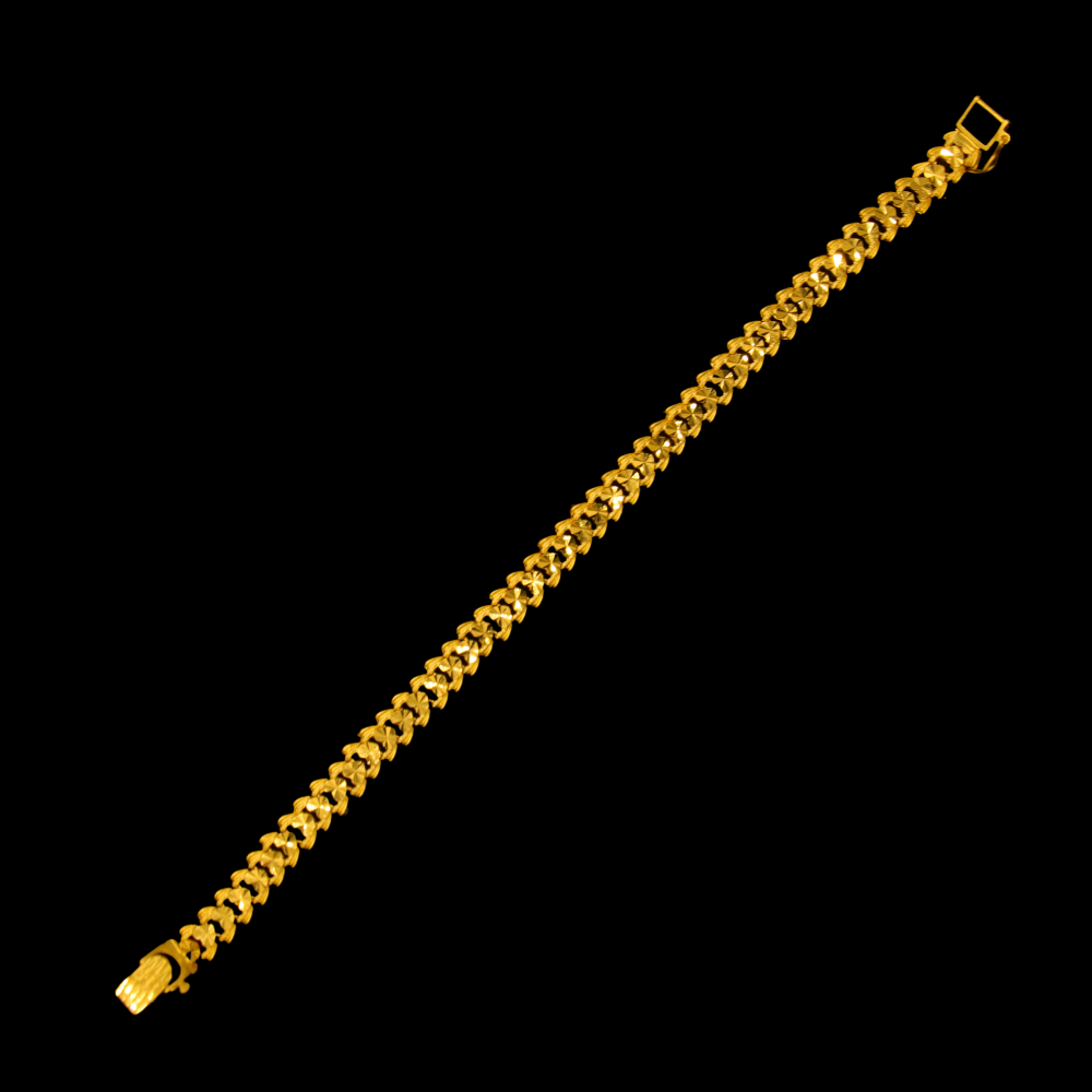 22K Gold Men's Bracelet