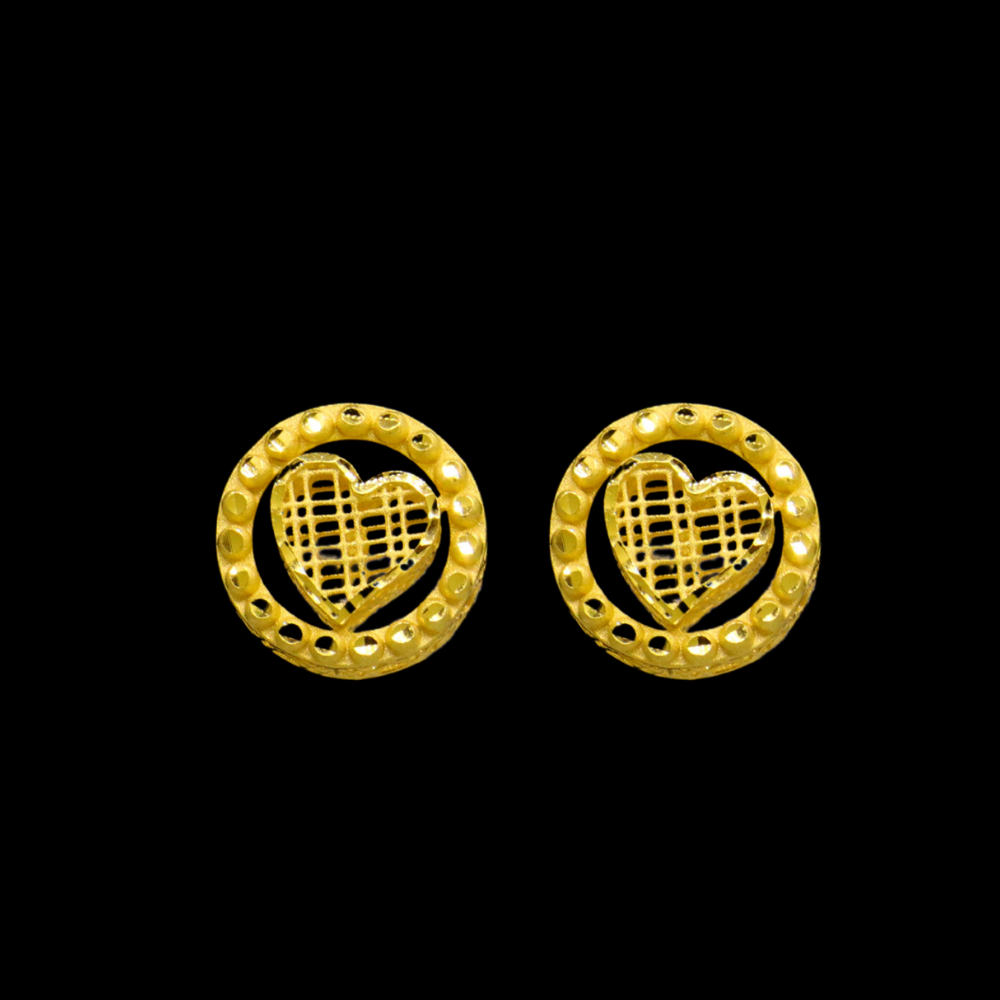 21K Gold Earrings