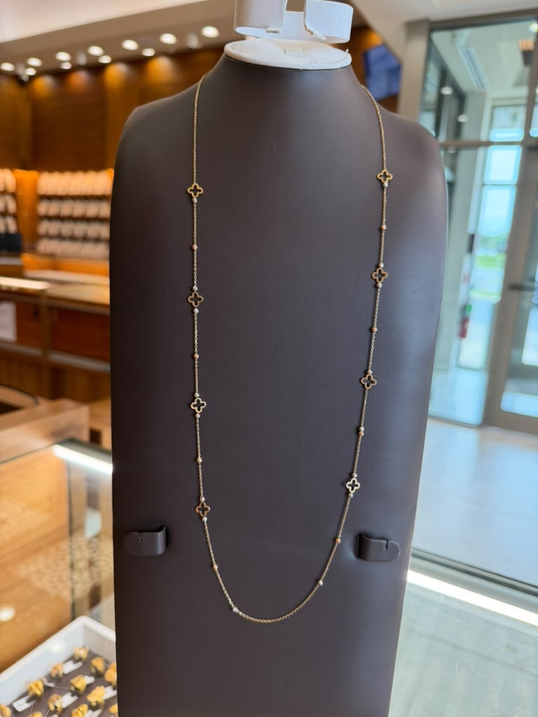 18K Gold Long Necklace - SW33293, style SW33293