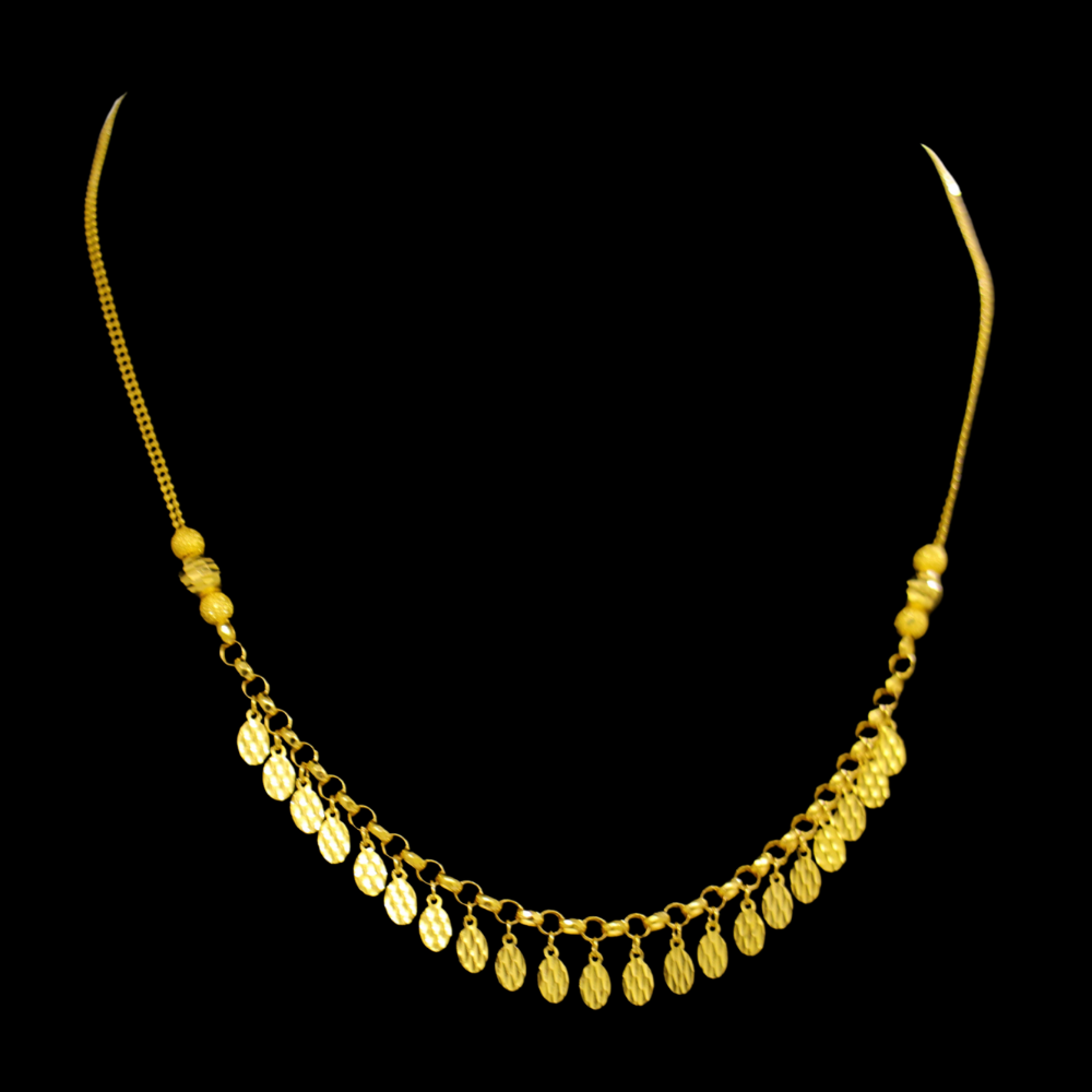 21K Gold Necklace 