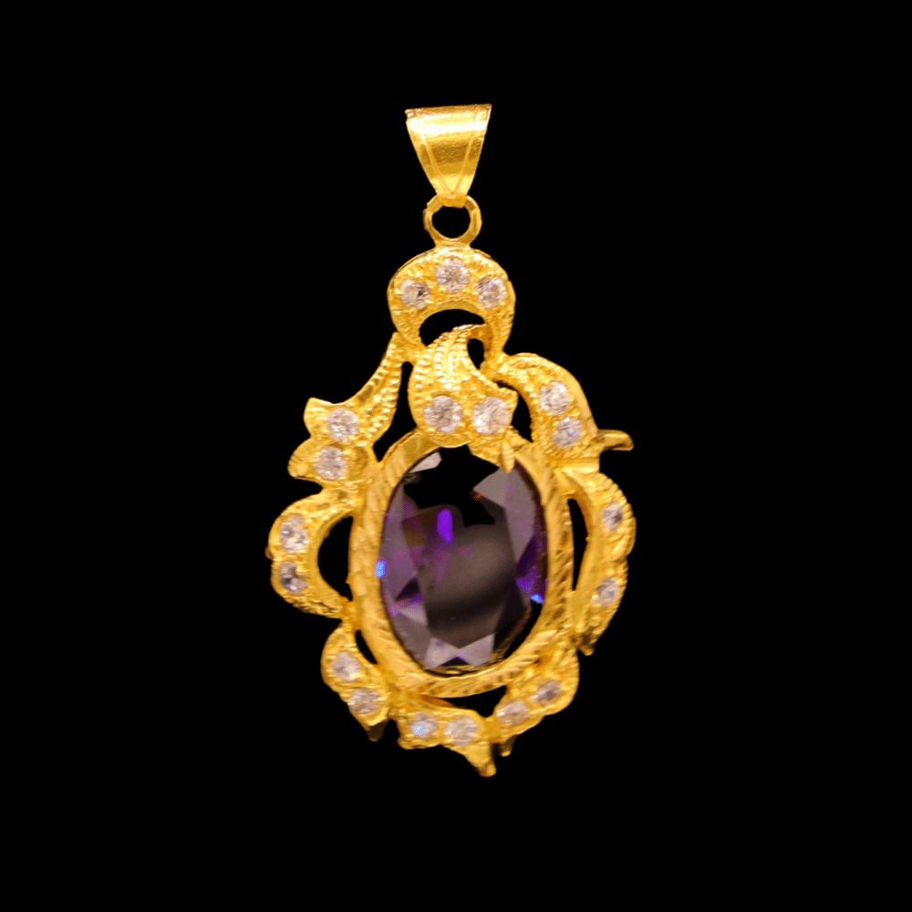 18K Gold Pendant  