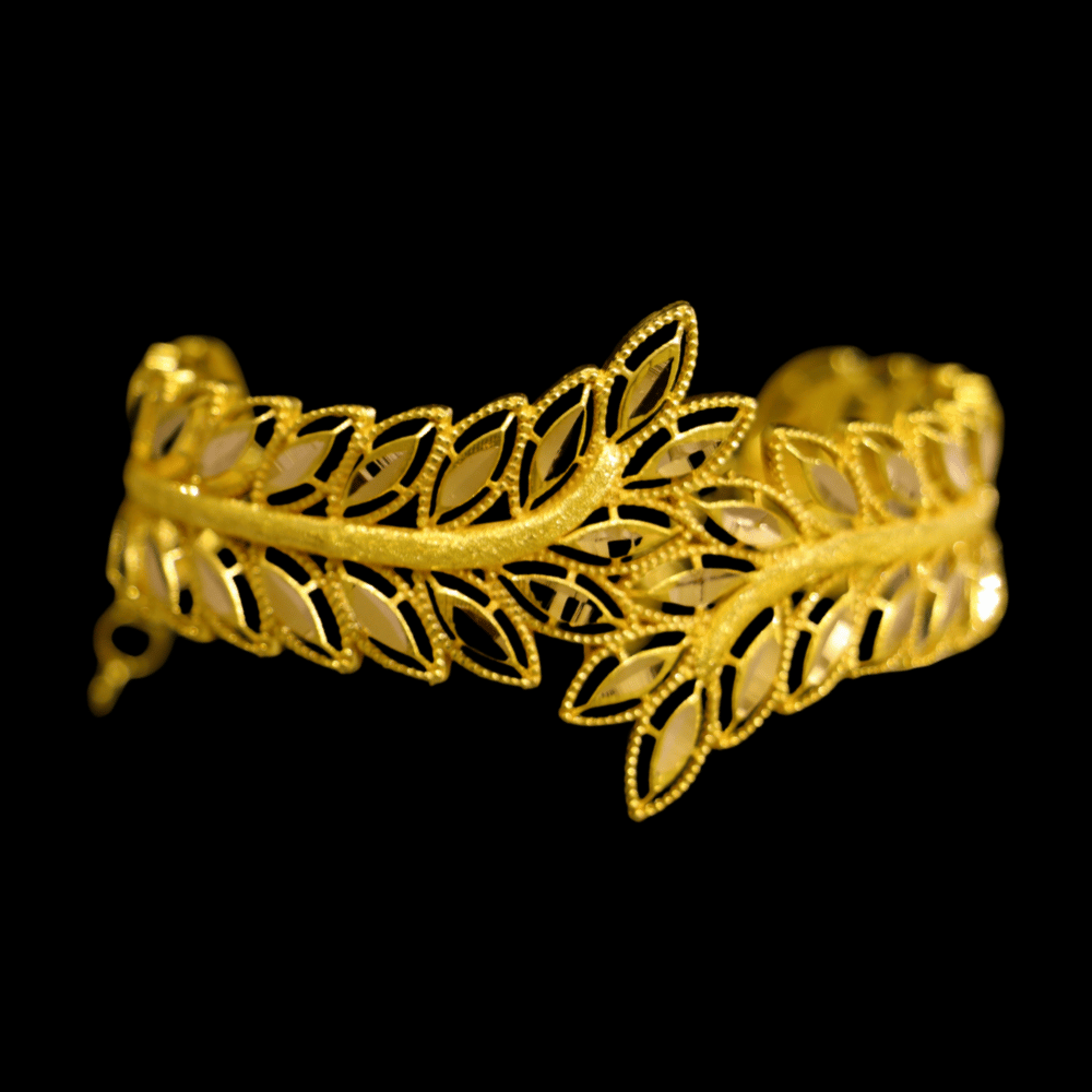 21k Gold Bangle Bracelet