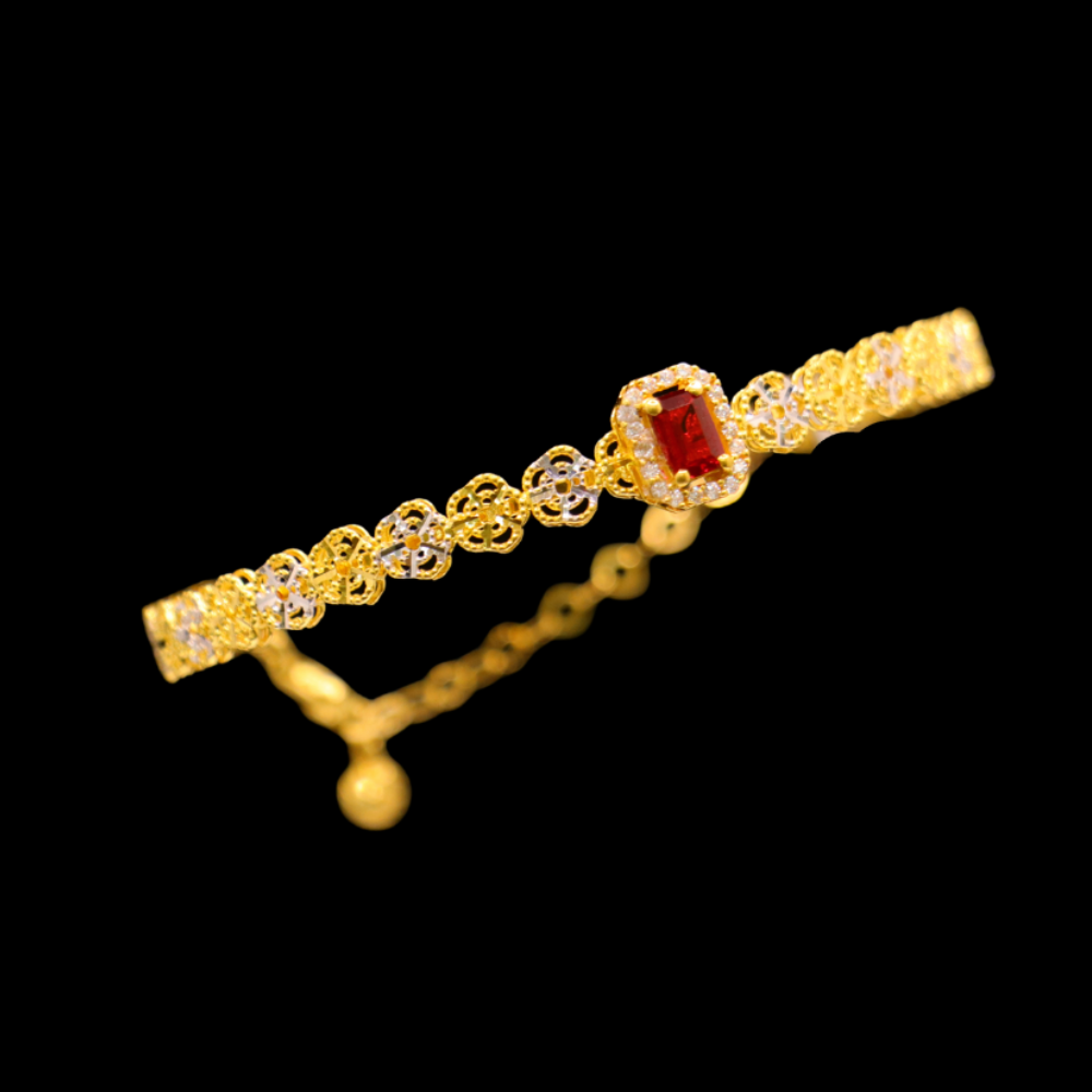 22K Gold Bangle  Bracelet