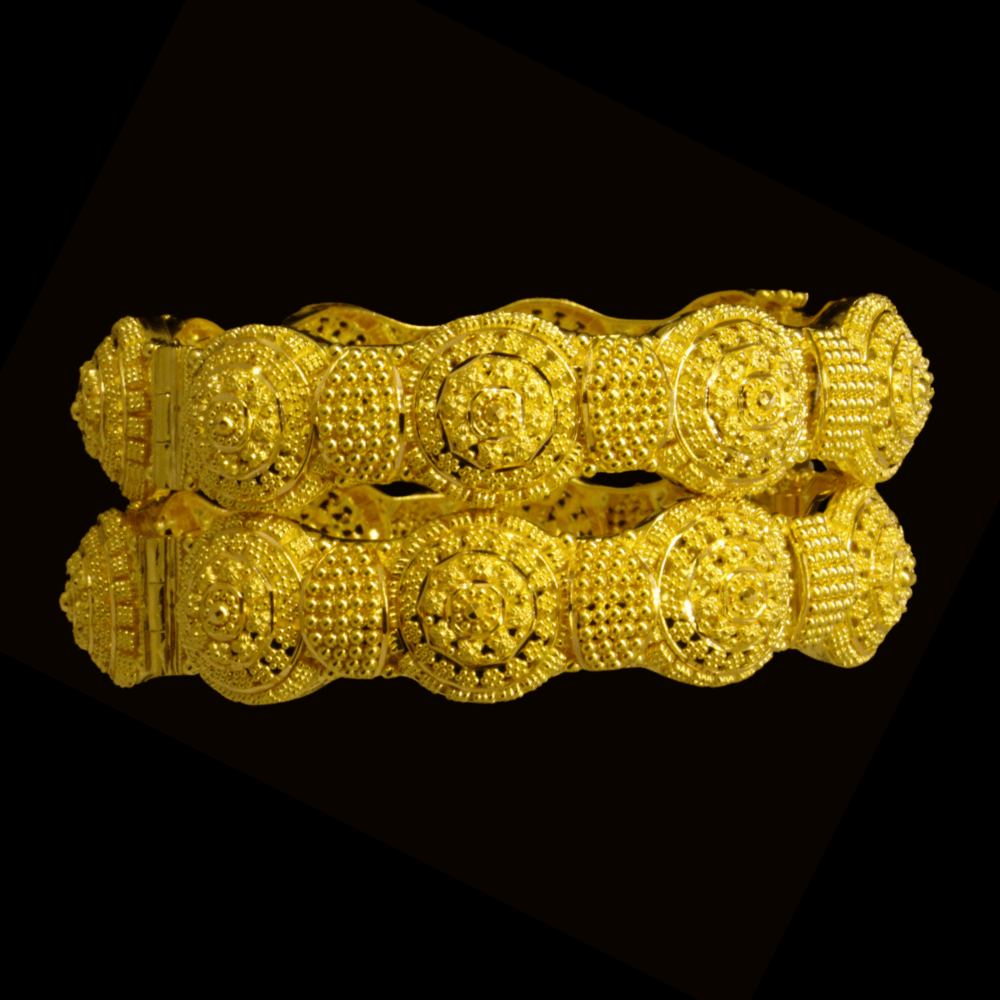 22K Gold Bangle Bracelet
