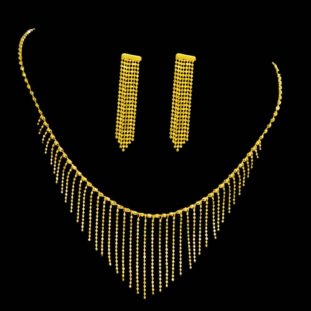 22K Gold Necklace Set