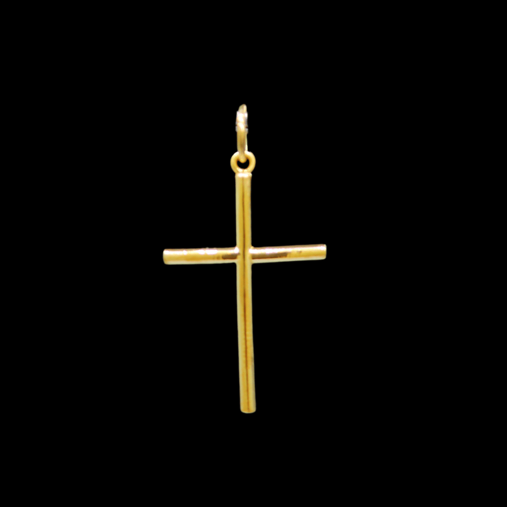 22K Gold Christian Pendant 