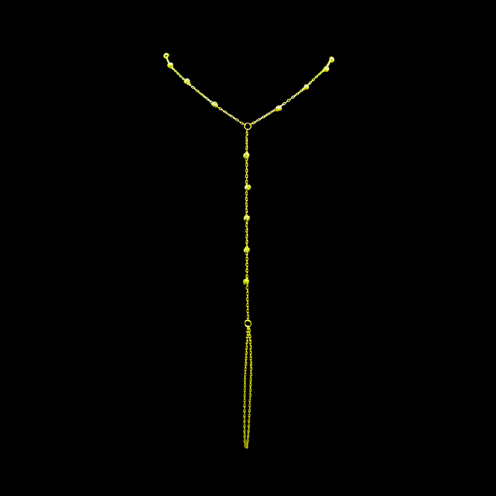 21K Gold Hand Bracelet 