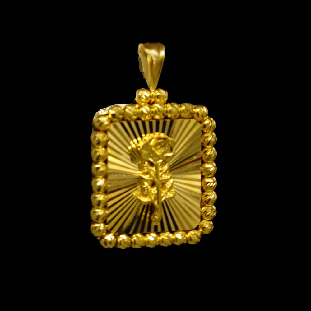 21K Gold Pendant   