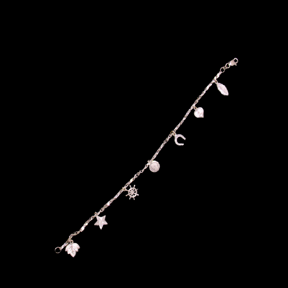 18K White Gold Bracelet