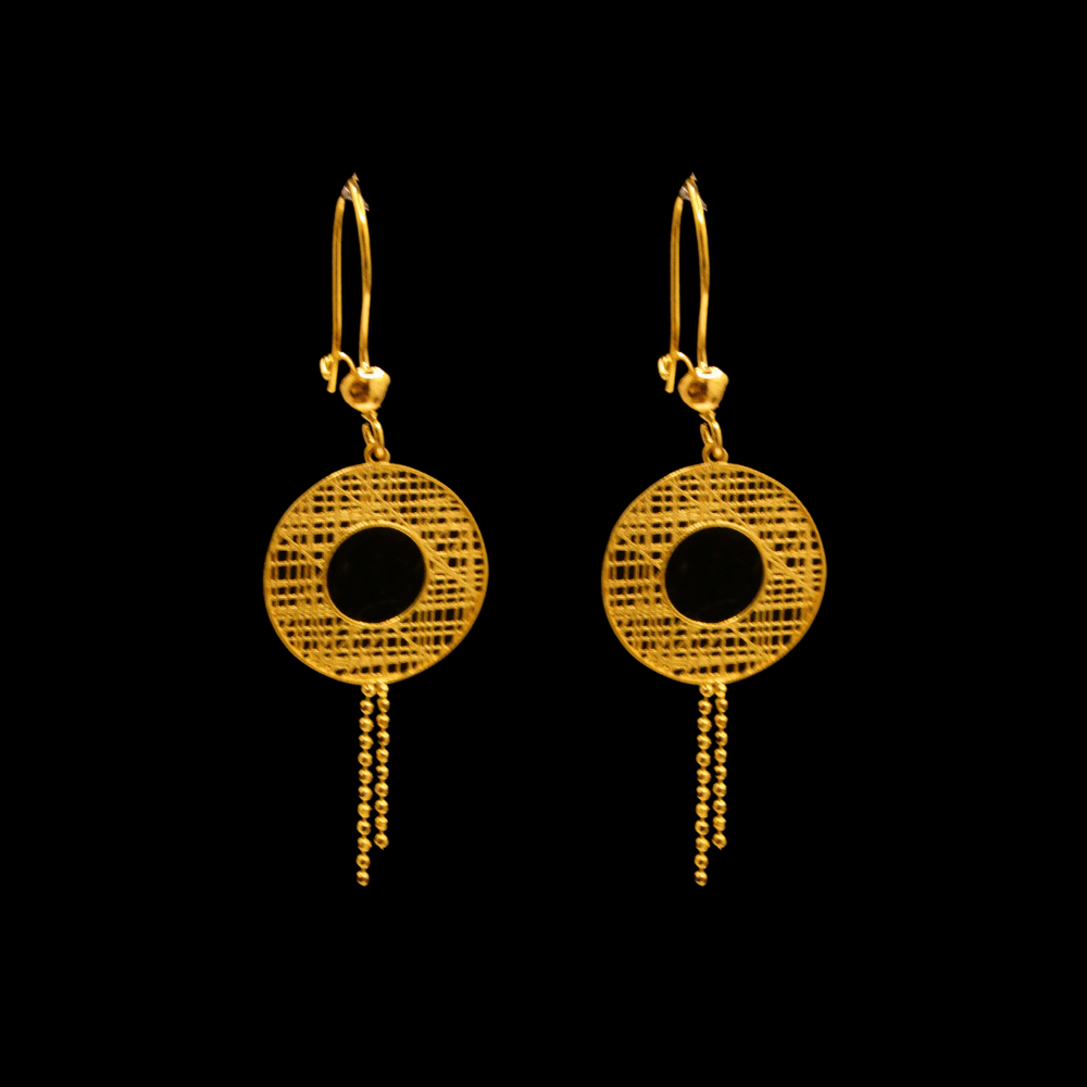 21K Gold Earrings