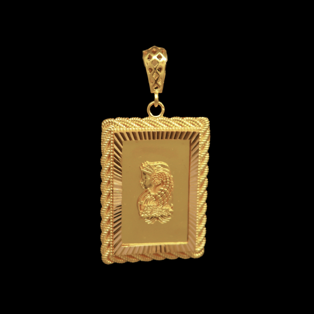 21K Gold Pendant   