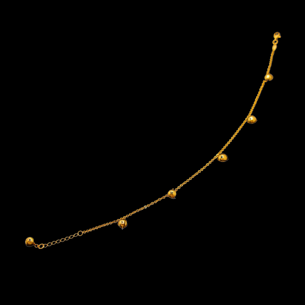 21K Gold Anklet