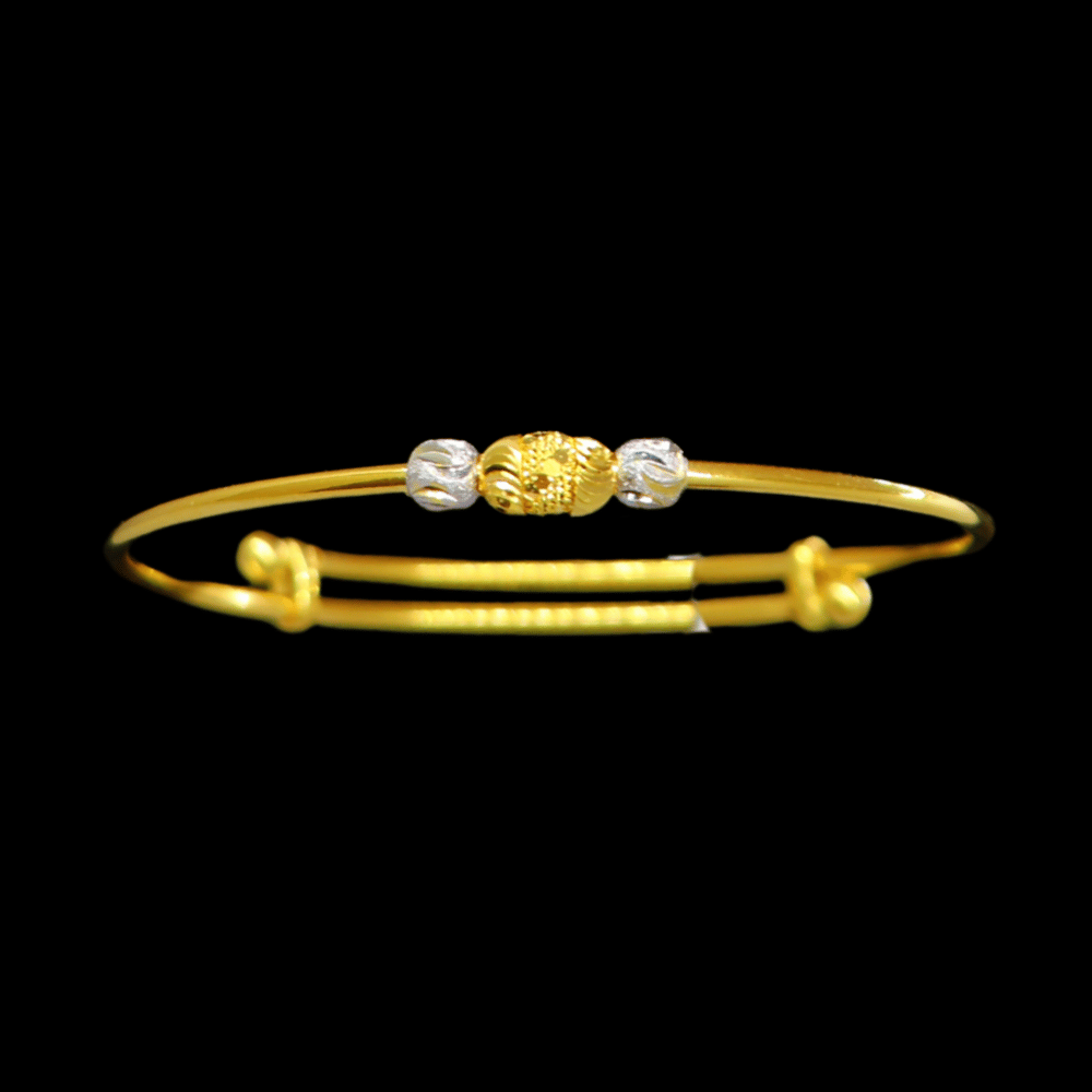22K Gold Baby Bangle    