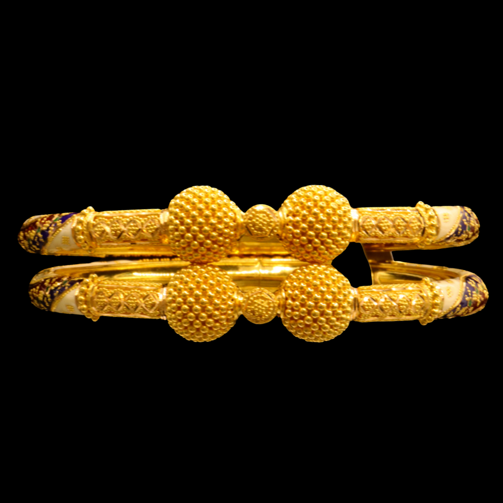 22K Gold Bangle Bracelet