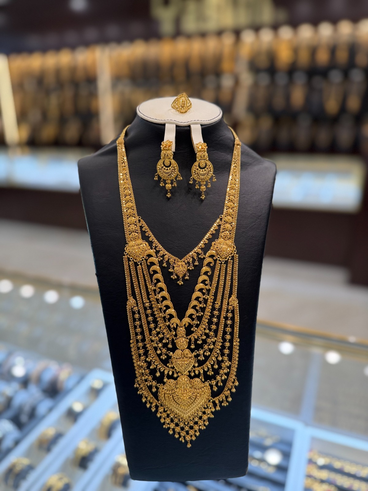 22K Gold Necklace Set   
