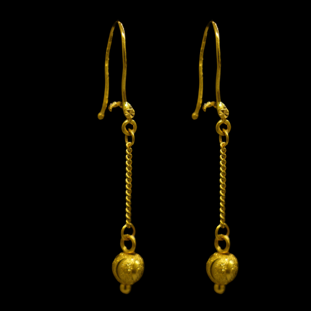 21K Gold Earrings