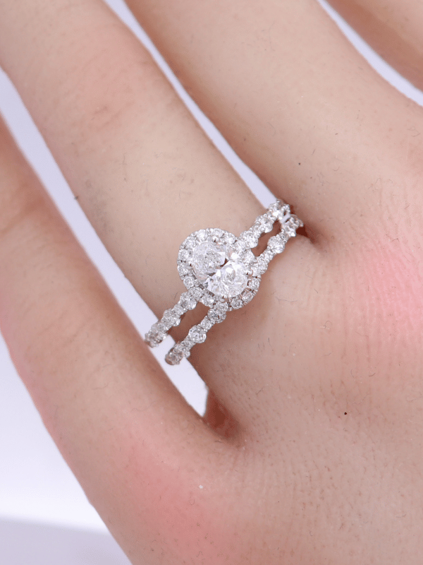 Lab Grown Diamond Bridal Set 