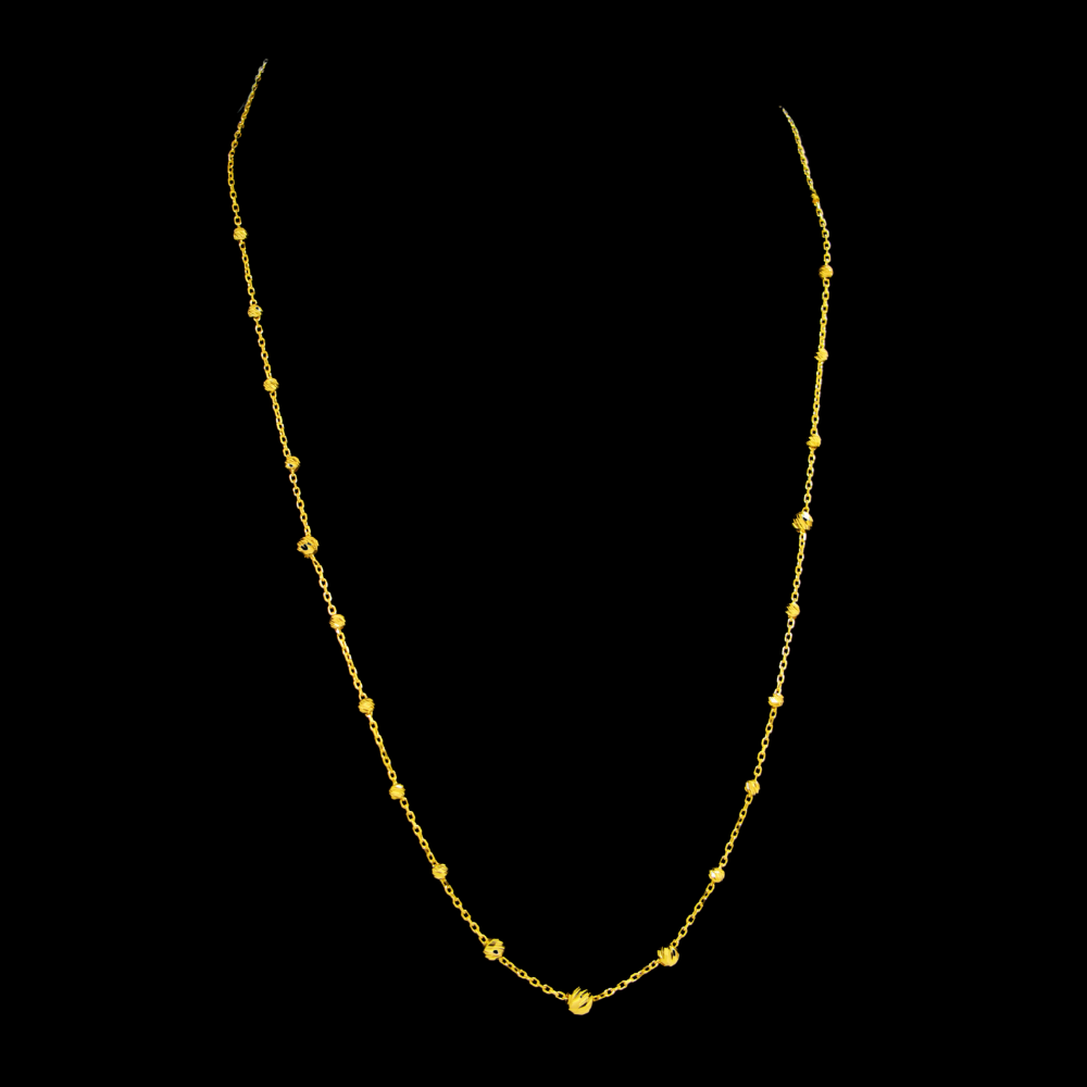 21K Gold Necklace 