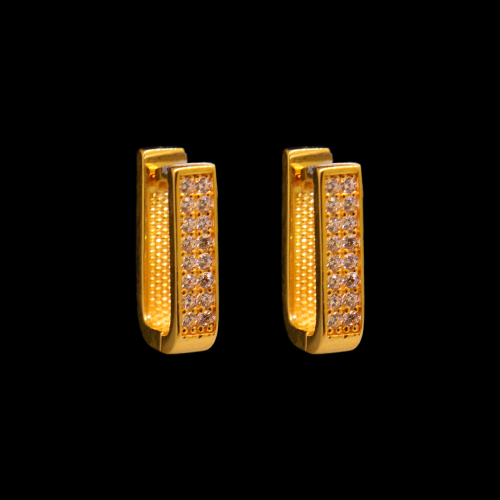 21k Gold Earrings
