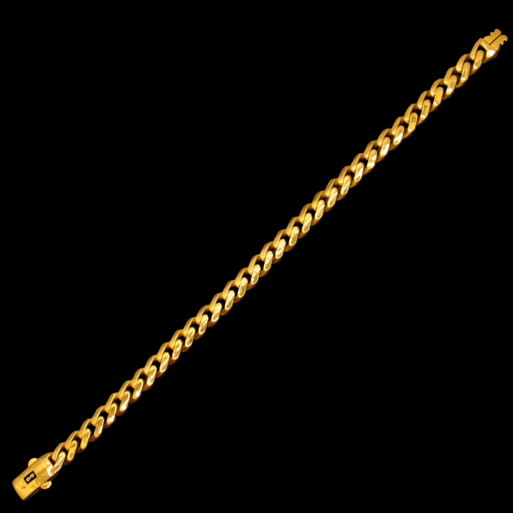 22K Gold Men's Bracelet