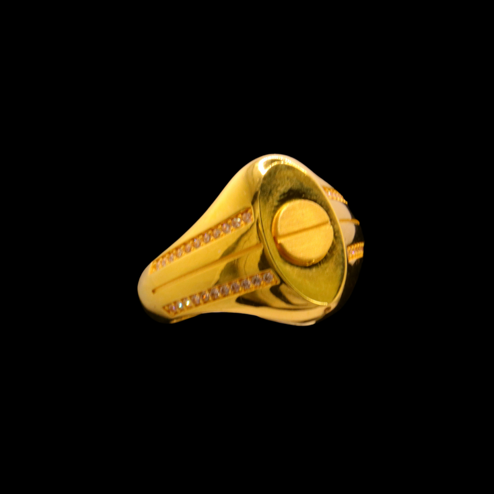 21K Gold Men's Ring