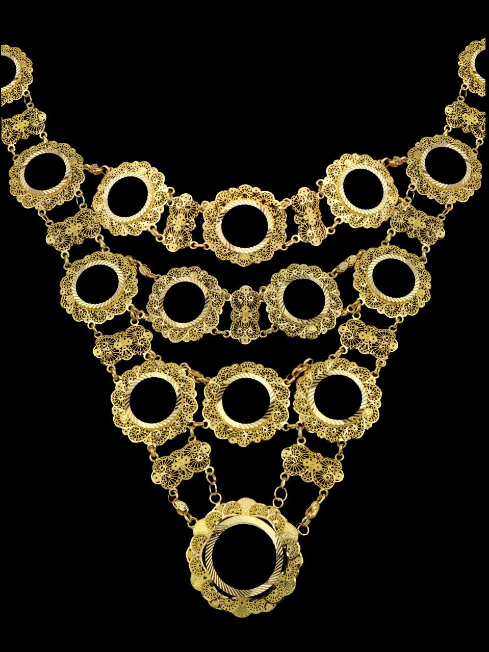 21K Gold Coin Necklace