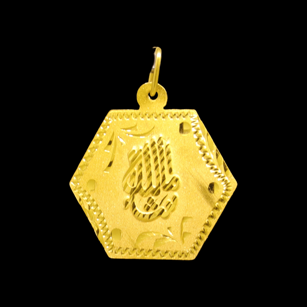 21K Gold Pendant    