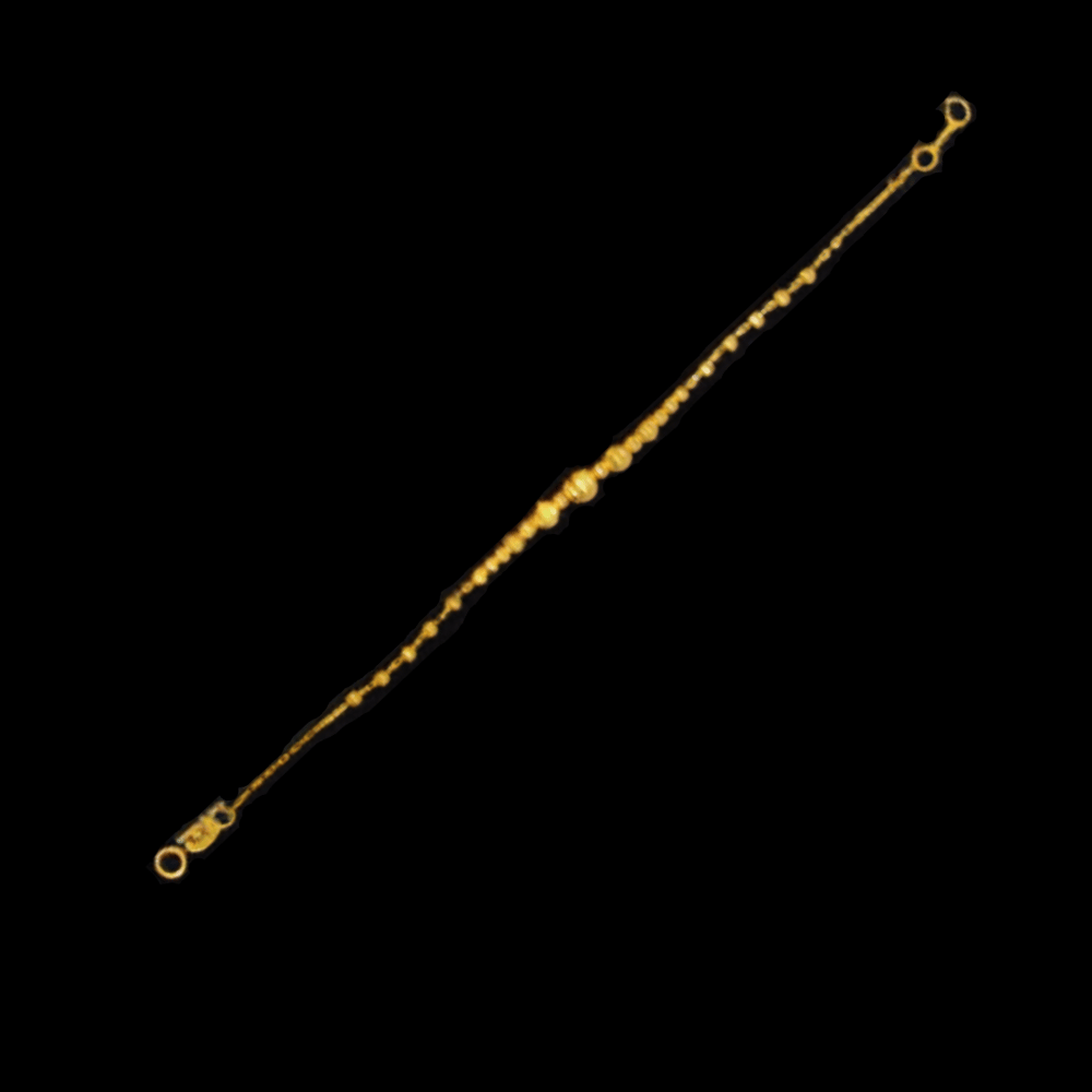 21K Gold Baby Bracelet  