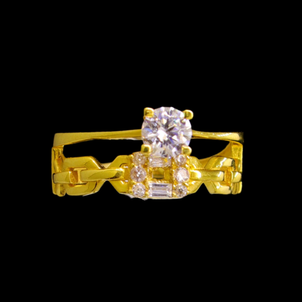 21K Gold Bridal Ring | -12 1/2 | SW30468.10