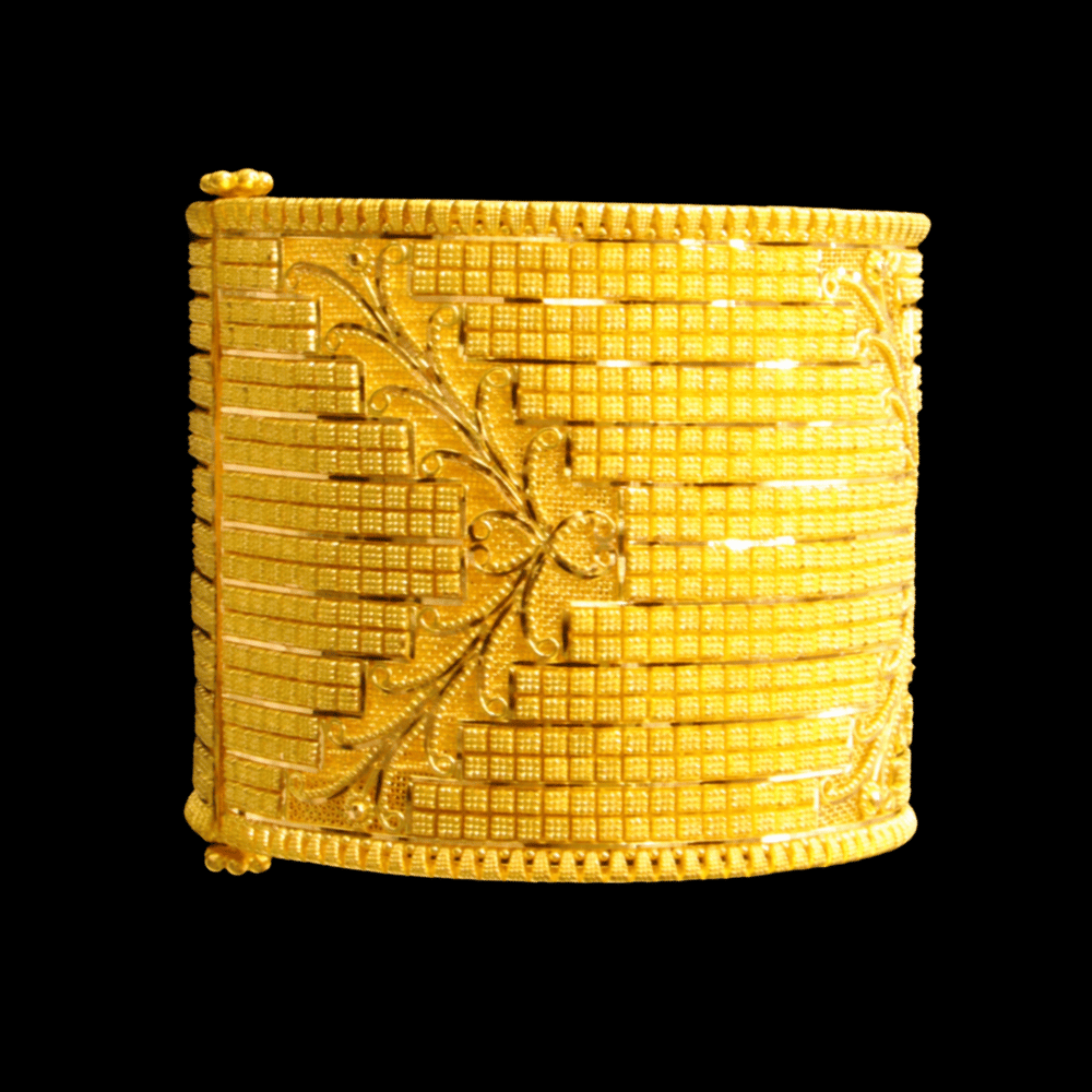 22K Gold Bangle Bracelet