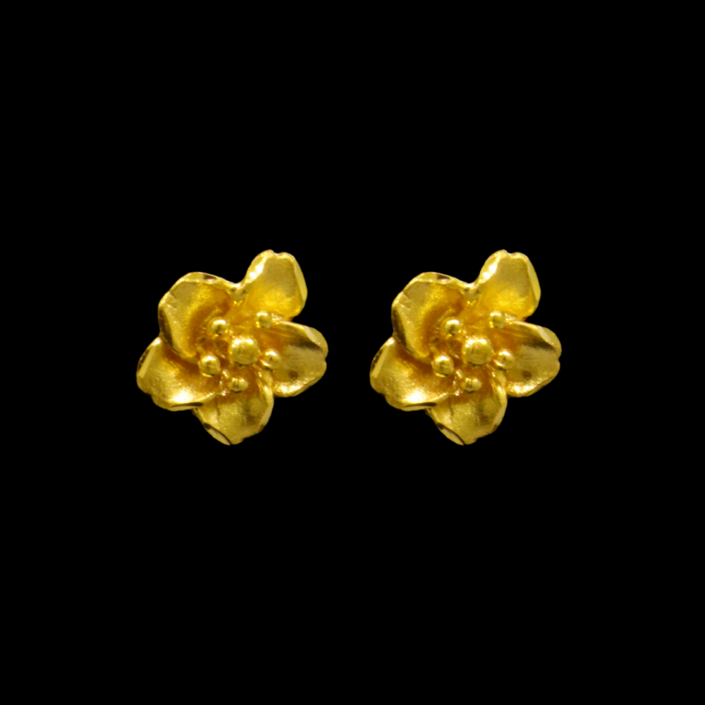 21K Gold Earrings