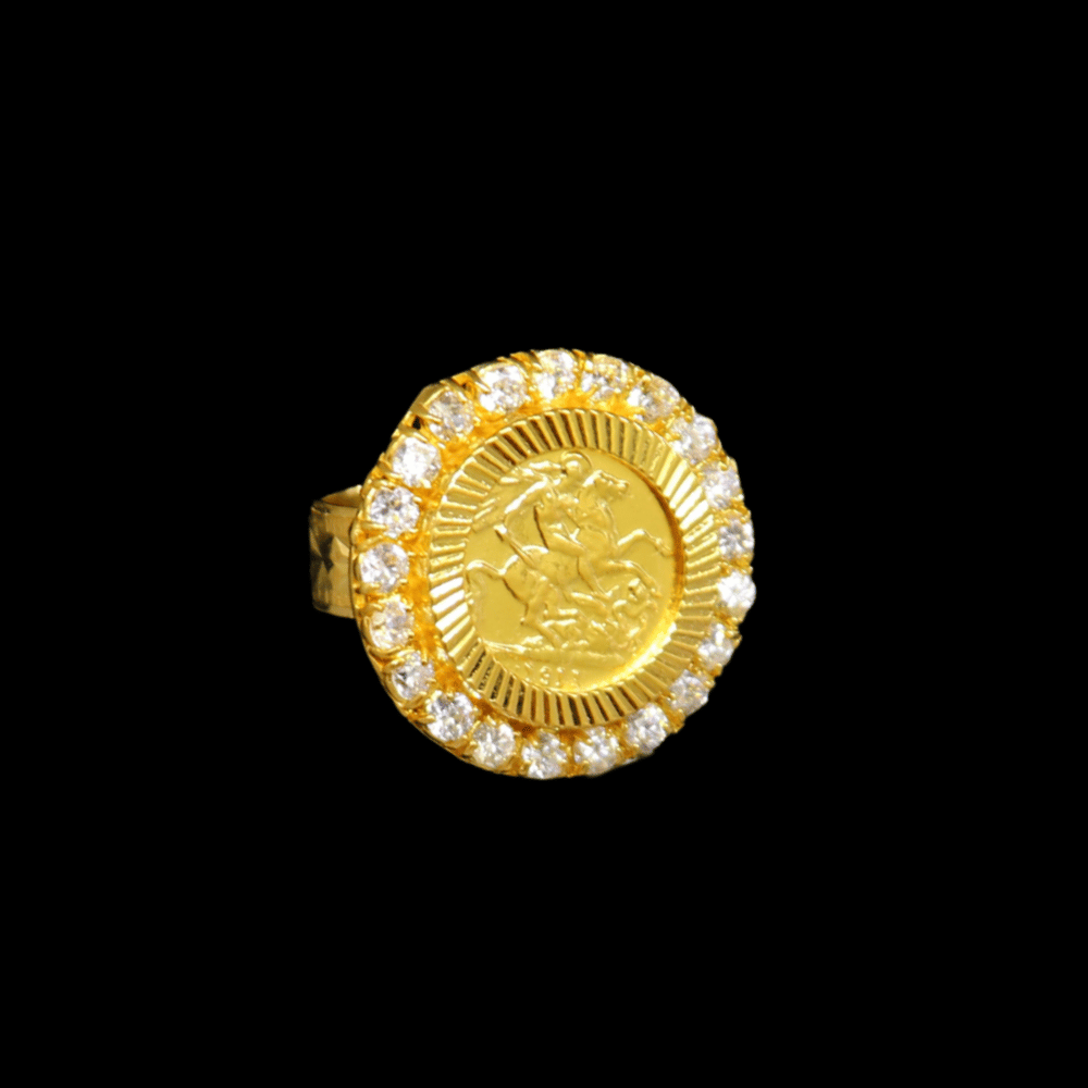 21K Gold Ring     