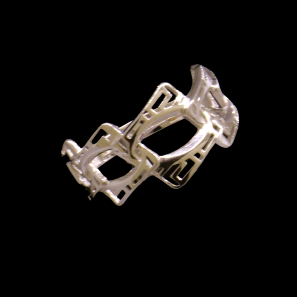18K White Gold Ring