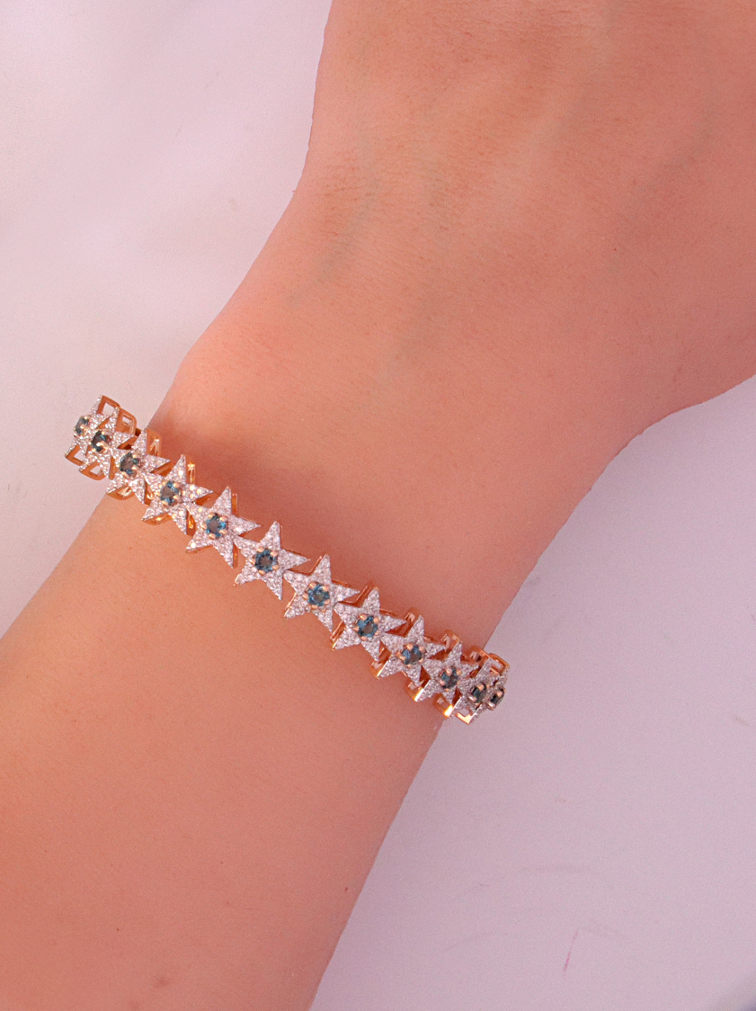 Diamond Bangle Bracelet