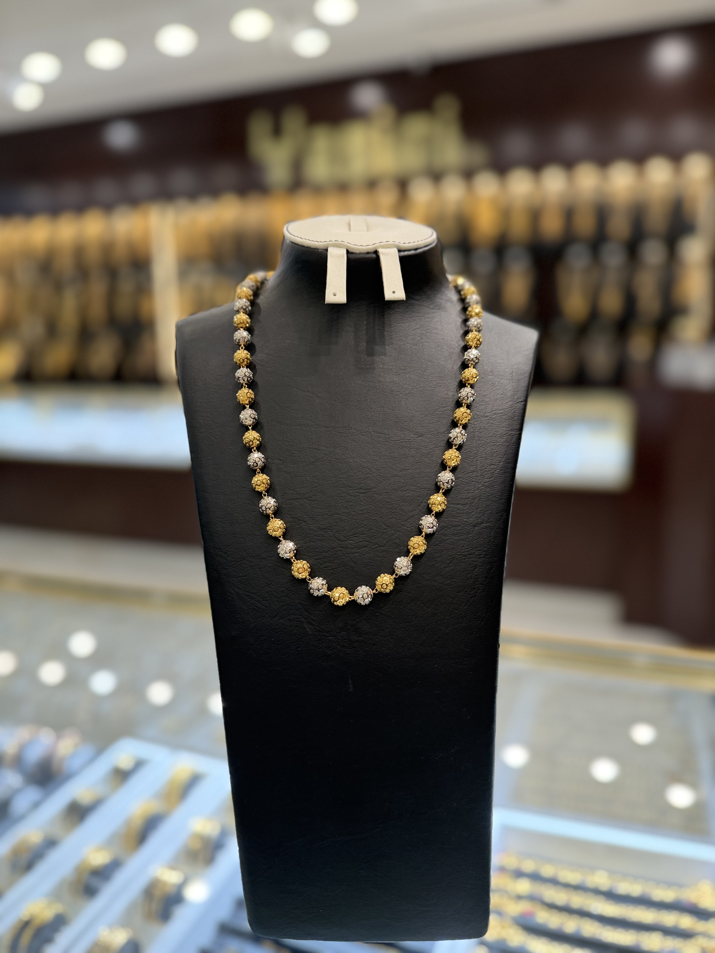 22K Gold Necklace Set  