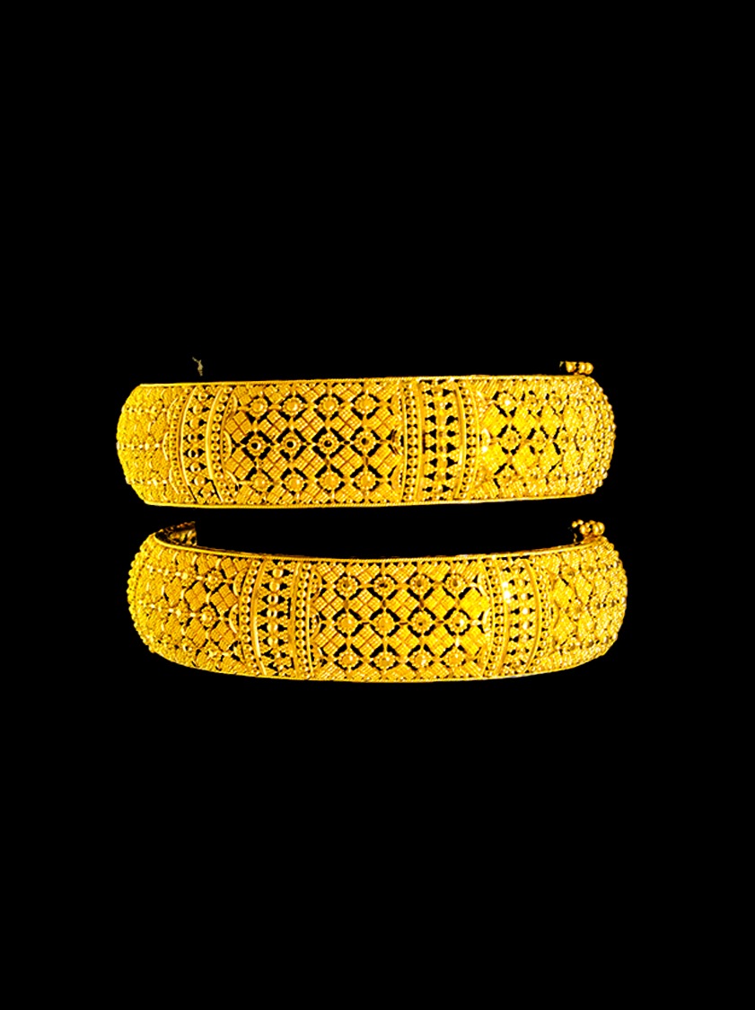 22K Gold Bangle Bracelets