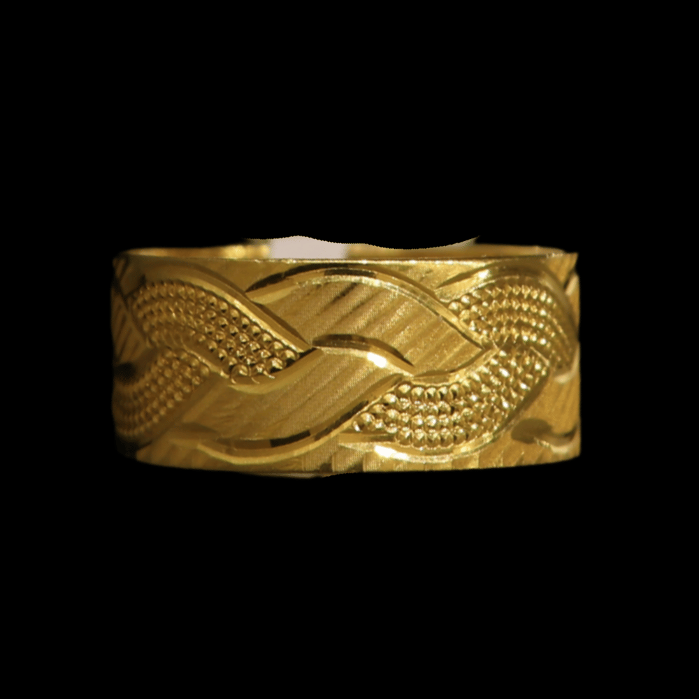 21K Gold Band 6.5