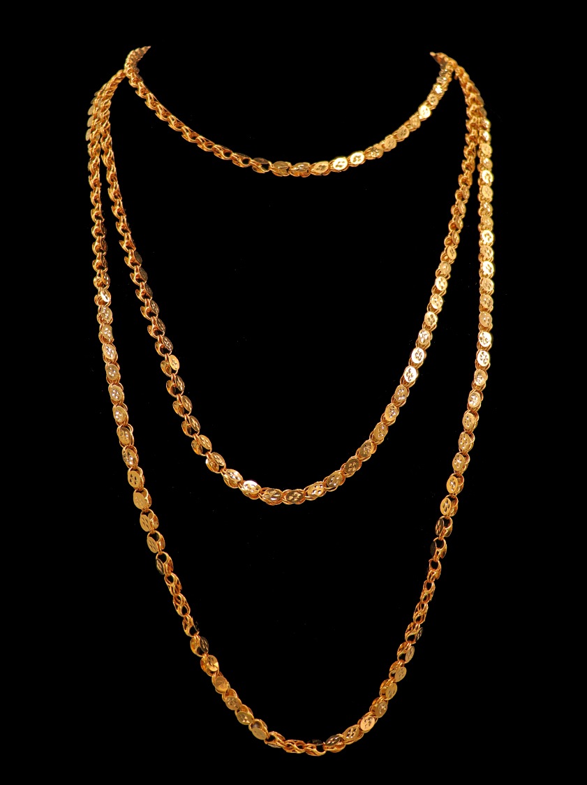 21K Gold Halabi Necklace