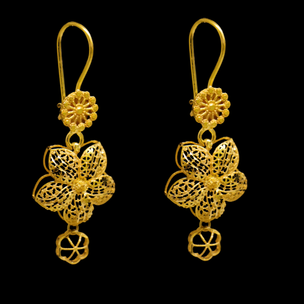 21K Gold Earrings