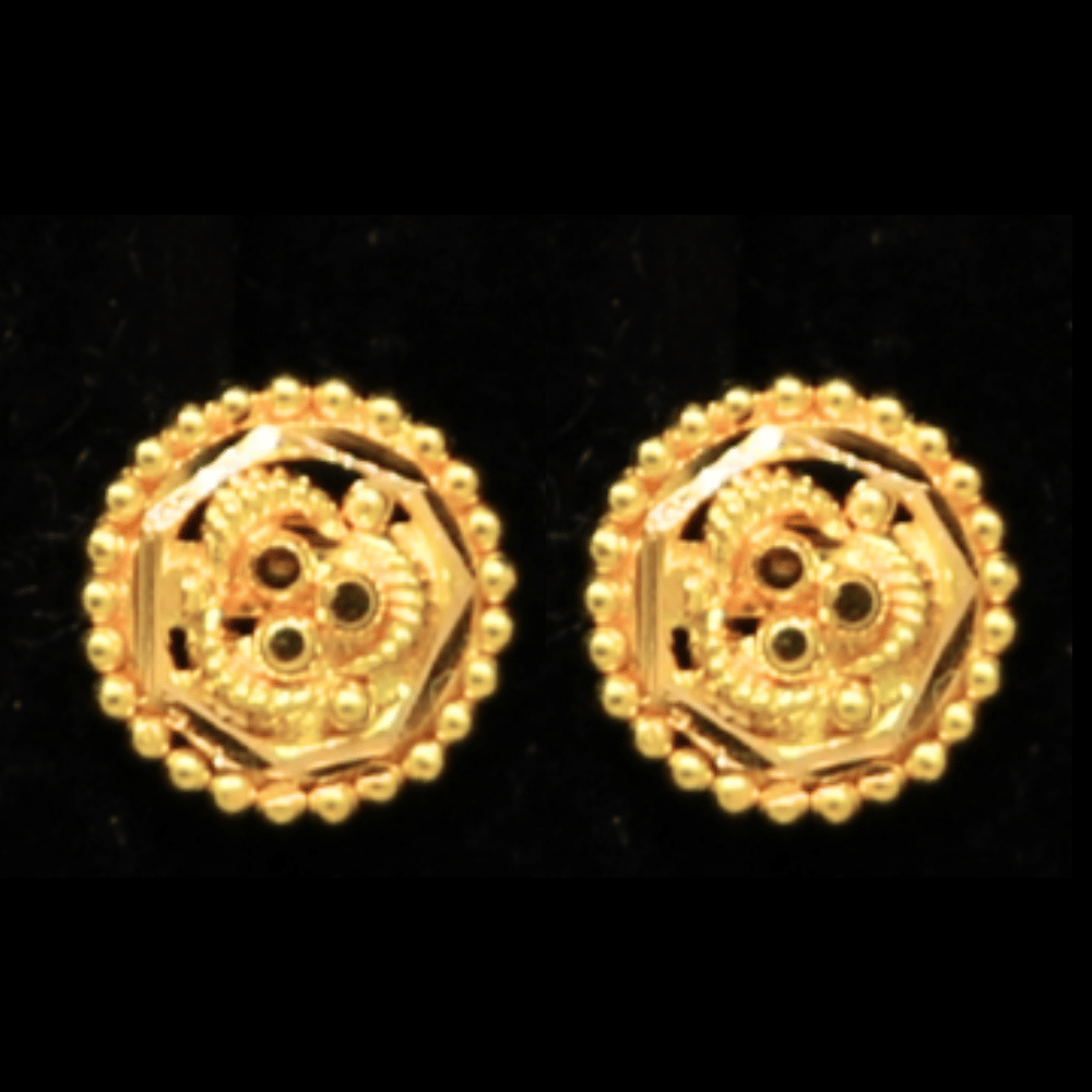 22K Gold Earrings       