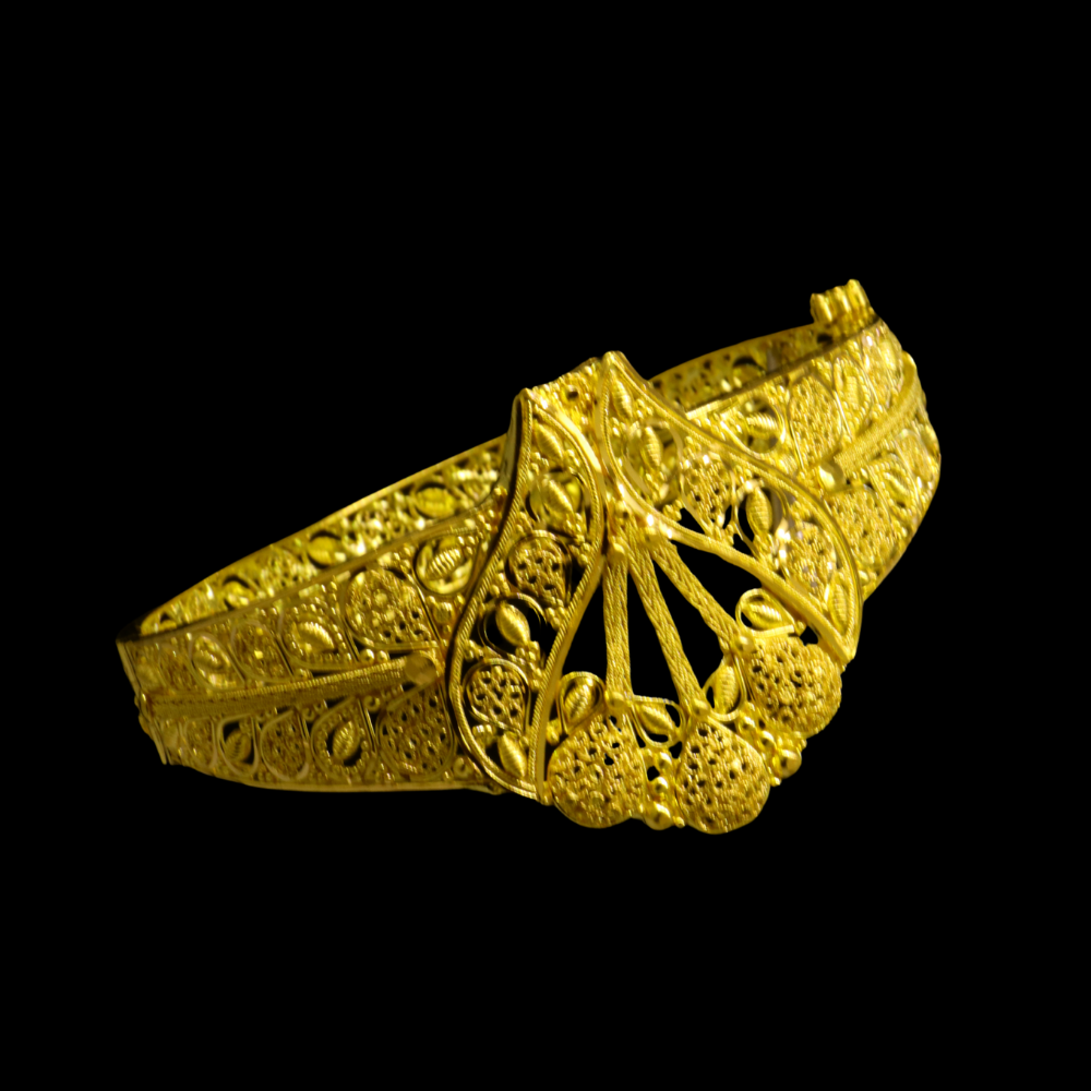 22K Gold Bangle Bracelet