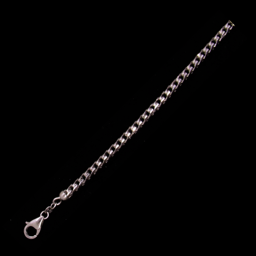 14k White Gold Chain