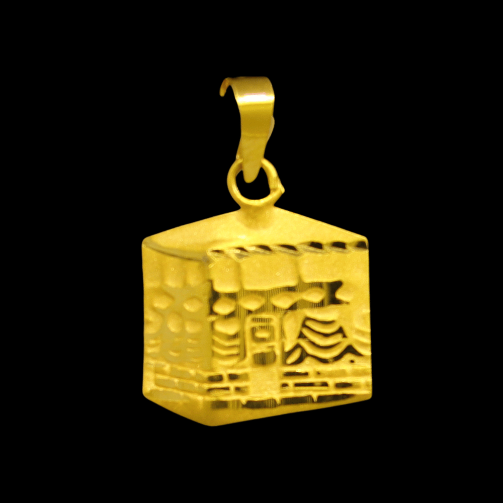 21K Gold Pendant 