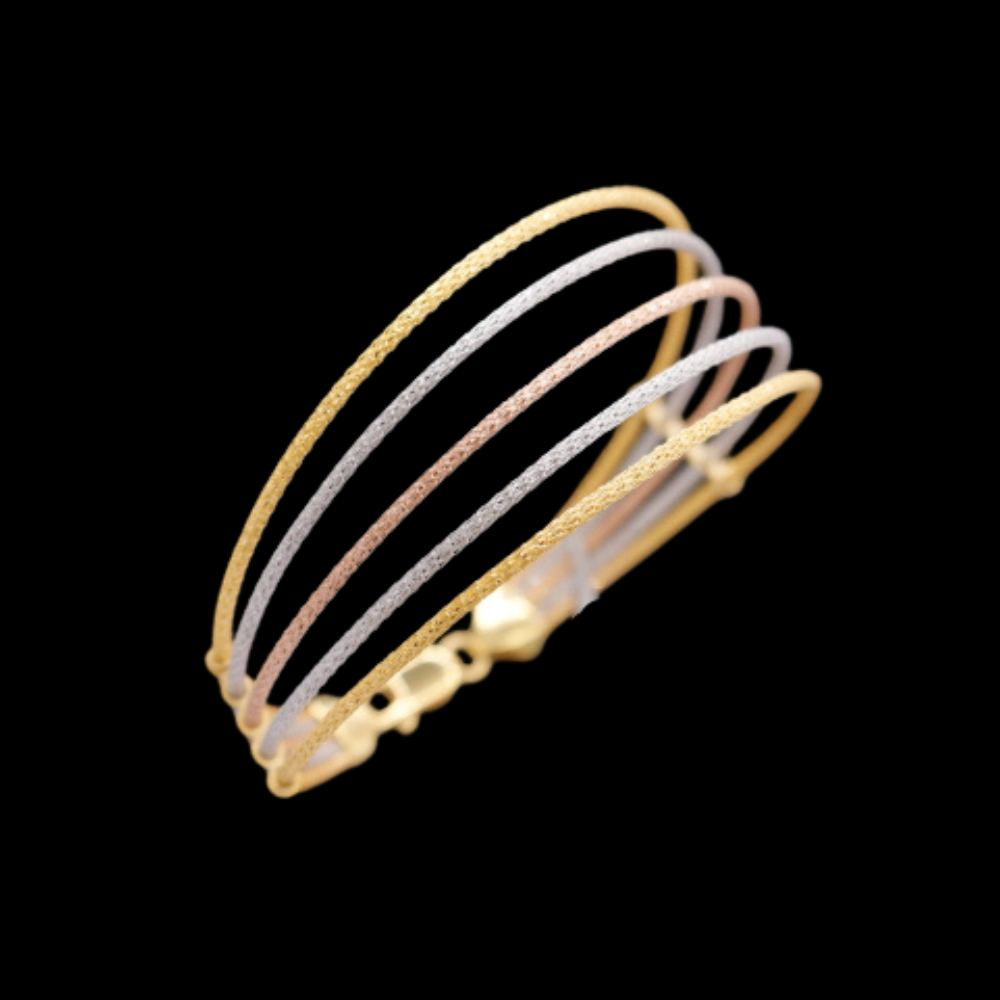22K Gold Bangle Bracelet
