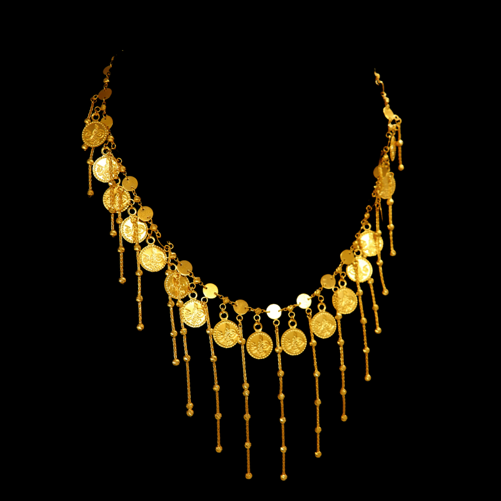 21K Gold Necklace   