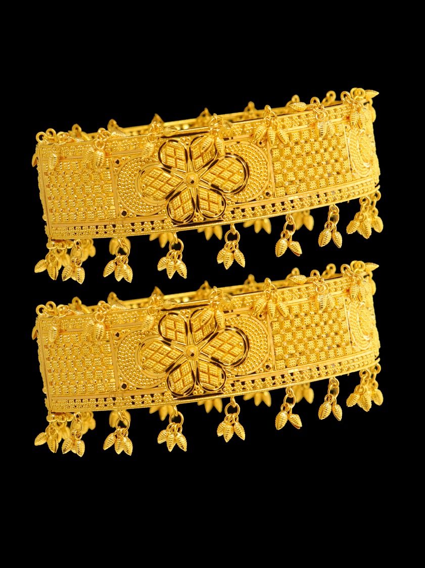 22K Gold Bangle Bracelets