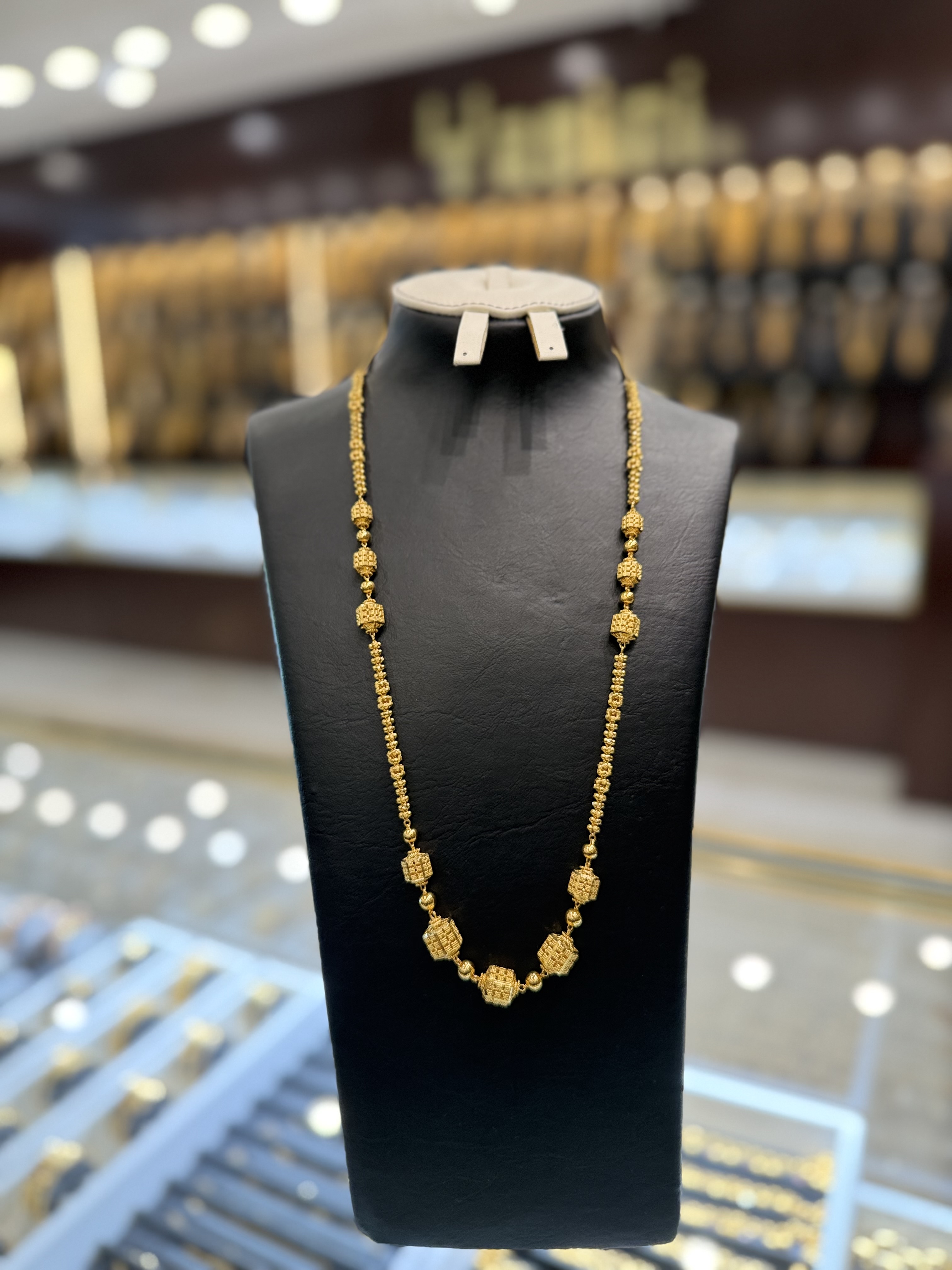 22K Gold Necklace Set   
